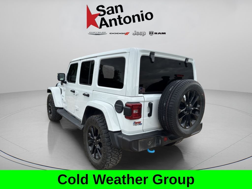 Used 2023 White/off-white Jeep Sahara 4xe image 5
