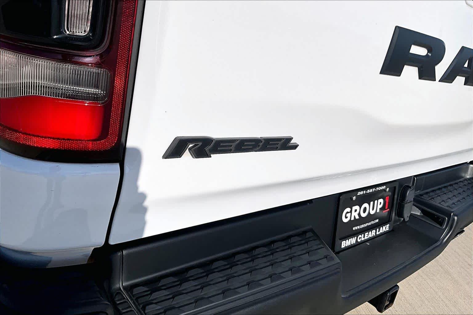 Used 2022 Bright White Clearcoat Ram Rebel image 9