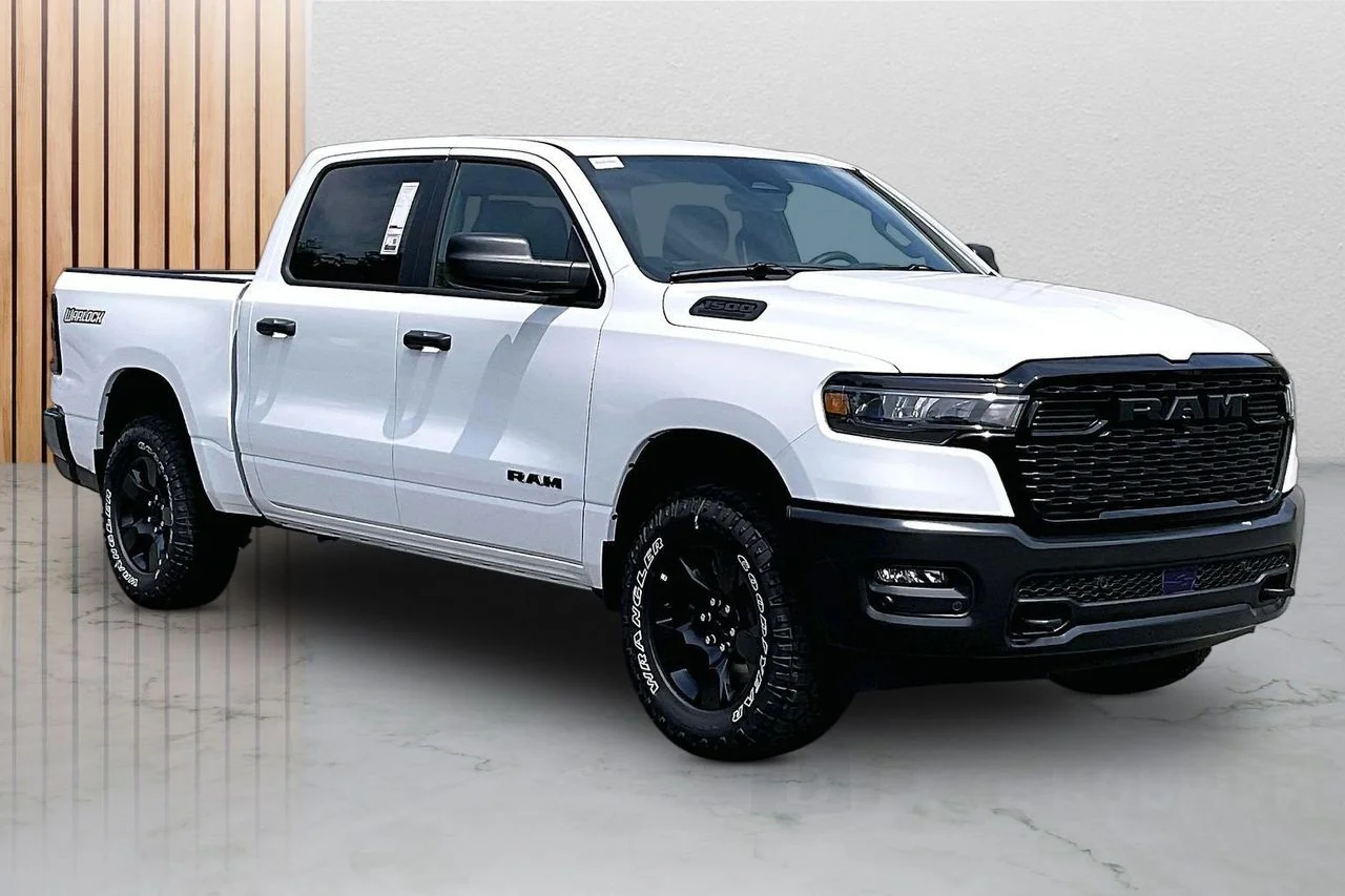 New 2026 Bright White Clear-Coat Exterior Paint RAM Warlock image 2