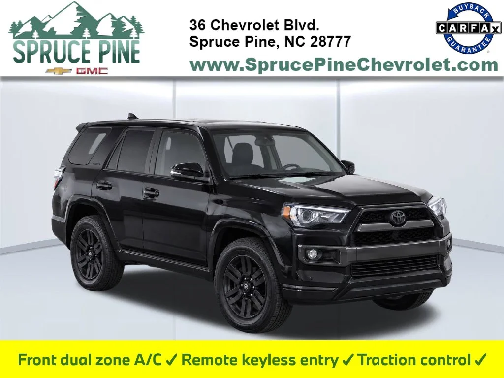 Used 2019 Black Toyota Limited Nightshade image 1