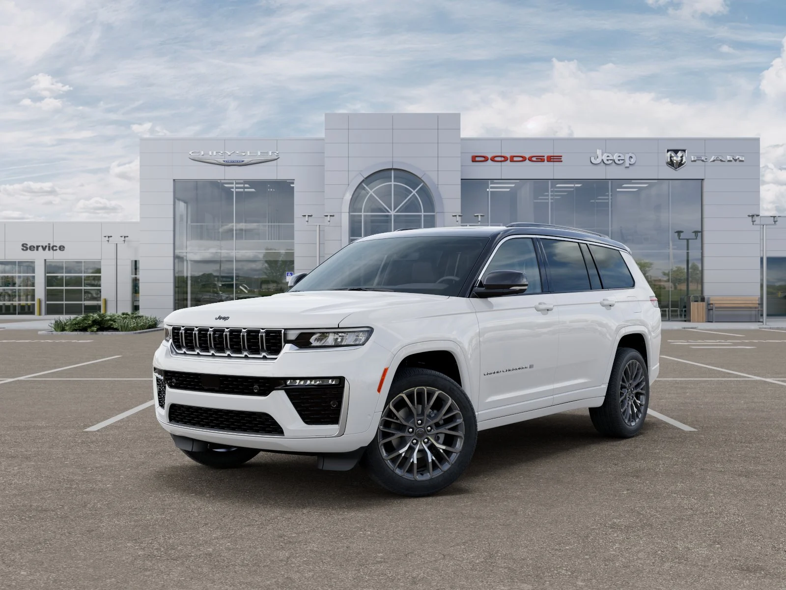 New 2027 Bright White Clear-Coat Paint Jeep Summit image 33