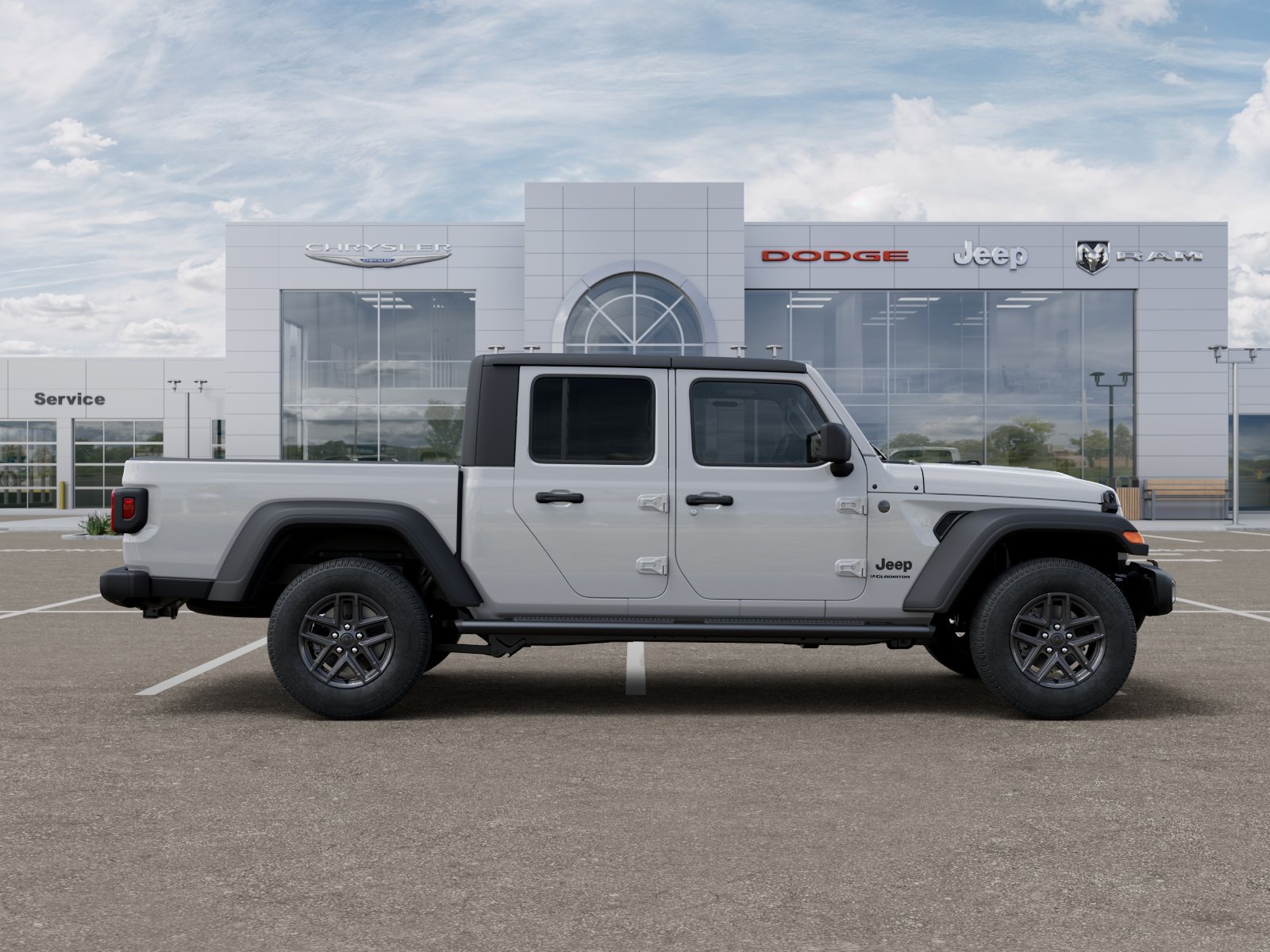 New 2025 Bright White Clearcoat Jeep Sport S image 43