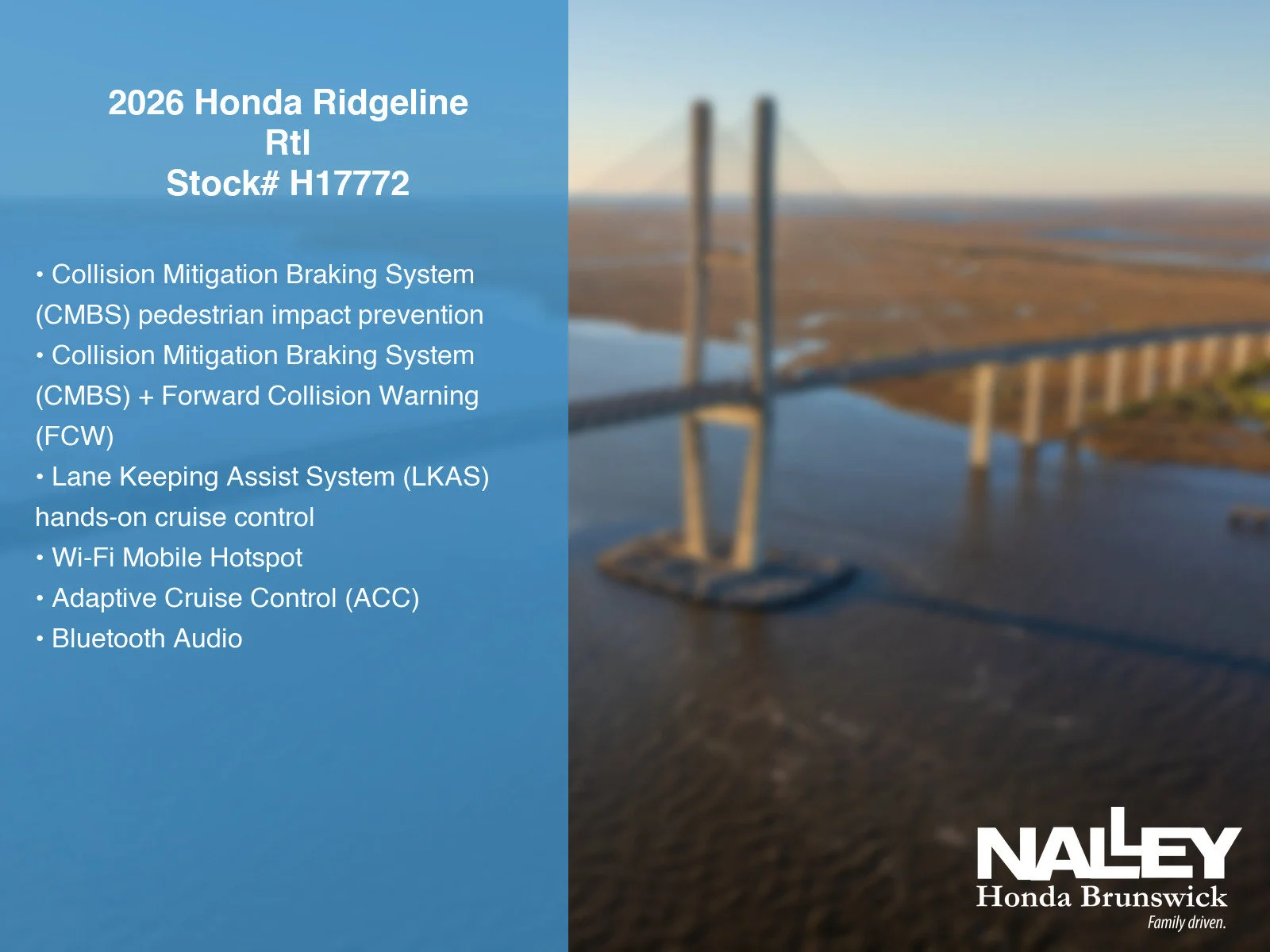 New 2026 Platinum White Pearl Honda RTL image 7