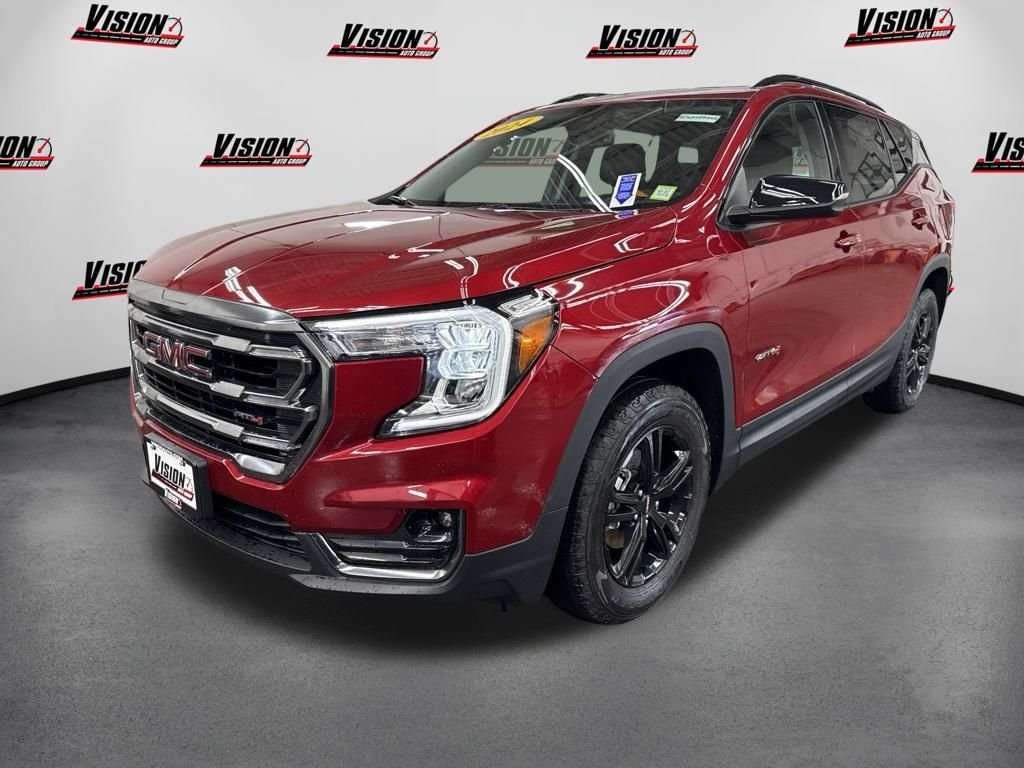 Used 2024 Red GMC AT4 image 1