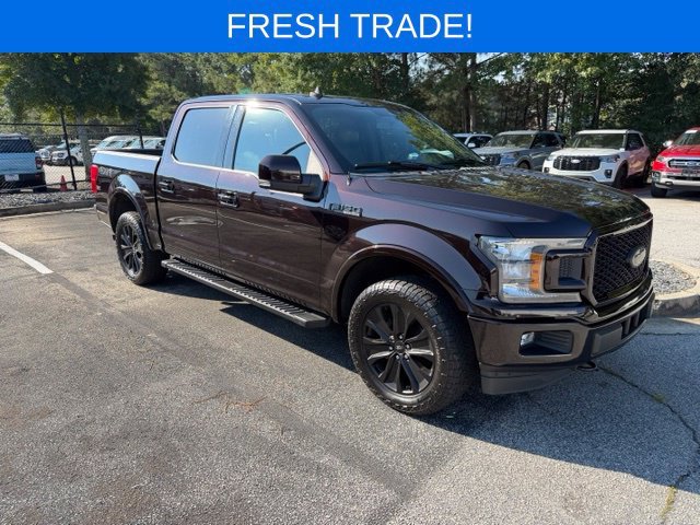 Certified Used 2020 Red Ford Lariat image 1