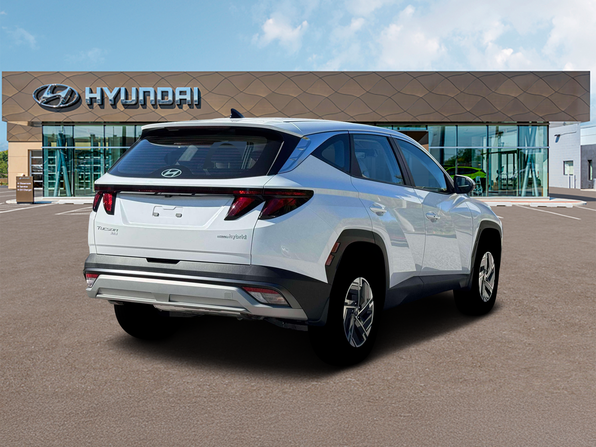 New 2026 White Hyundai Blue SE image 24