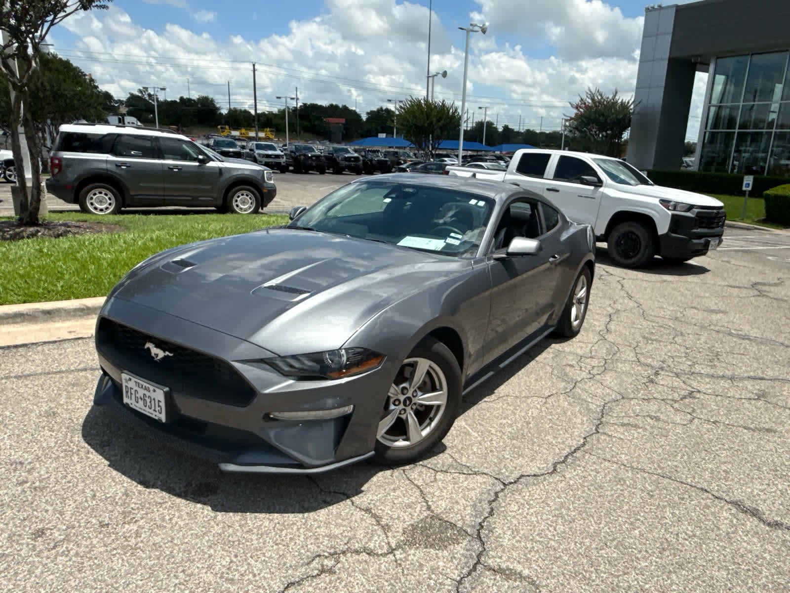 Used 2021 Gray Ford EcoBoost image 4
