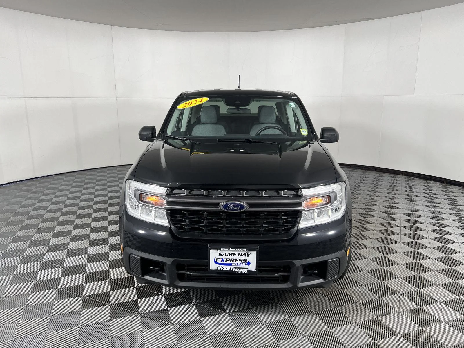 Used 2024 Shadow Black Ford  image 2