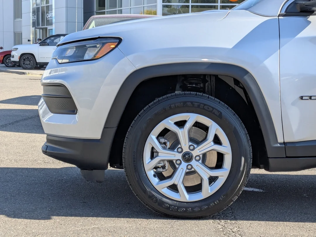New 2025 Silver Jeep Sport - - 4x4 - Heated Seats - Forward Collision Warning & More! image 9