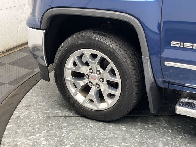 Used 2017 Stone Blue Metallic GMC SLT image 35