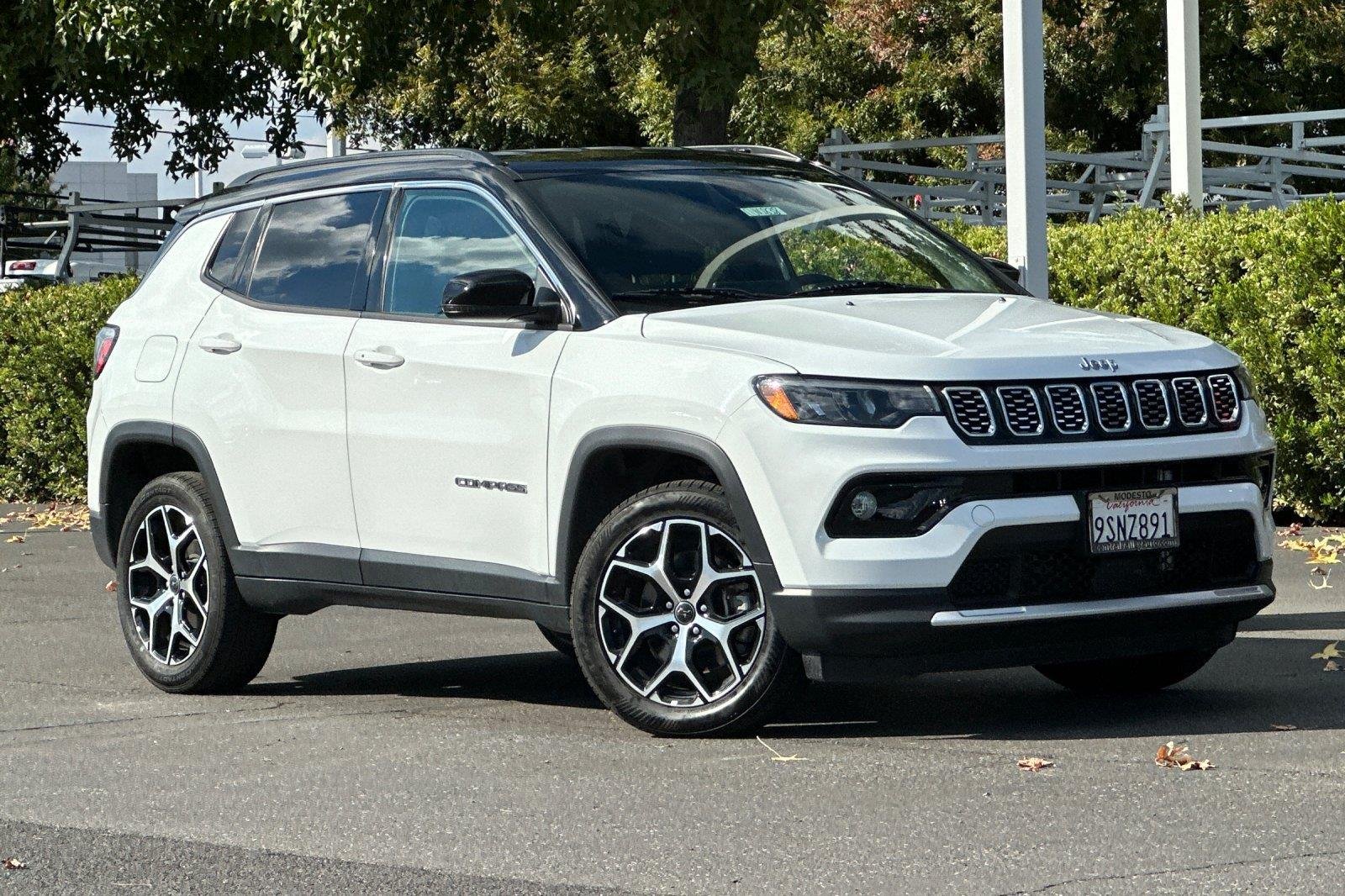 Certified Used 2025 Bright White Clearcoat Jeep Limited image 1