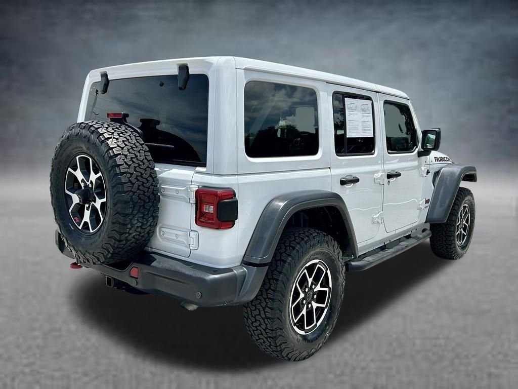 Used 2021 White Jeep Unlimited Rubicon image 5
