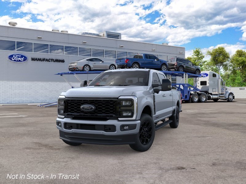 New 2026 Glacier Gray Metallic Tri-Coat Ford LARIAT image 2