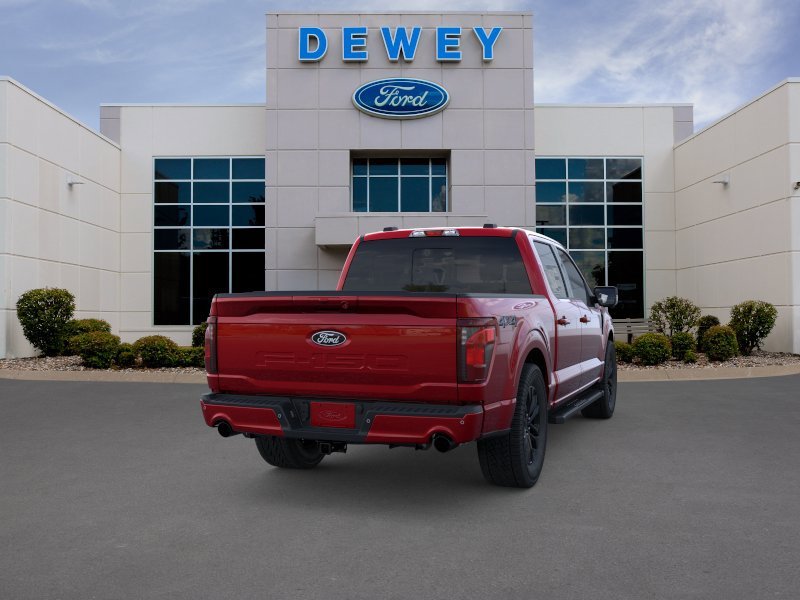 New 2026 Ruby Red Metallic Tinted Clearcoat Ford XLT image 8