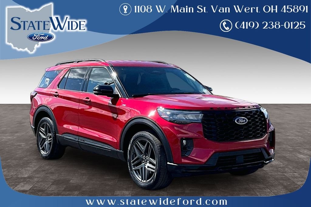 Used 2025 Red Metallic Ford ST-Line image 1