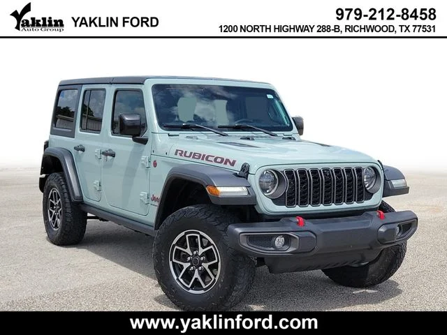 Pre-Owned 2024 Jeep Wrangler Rubicon