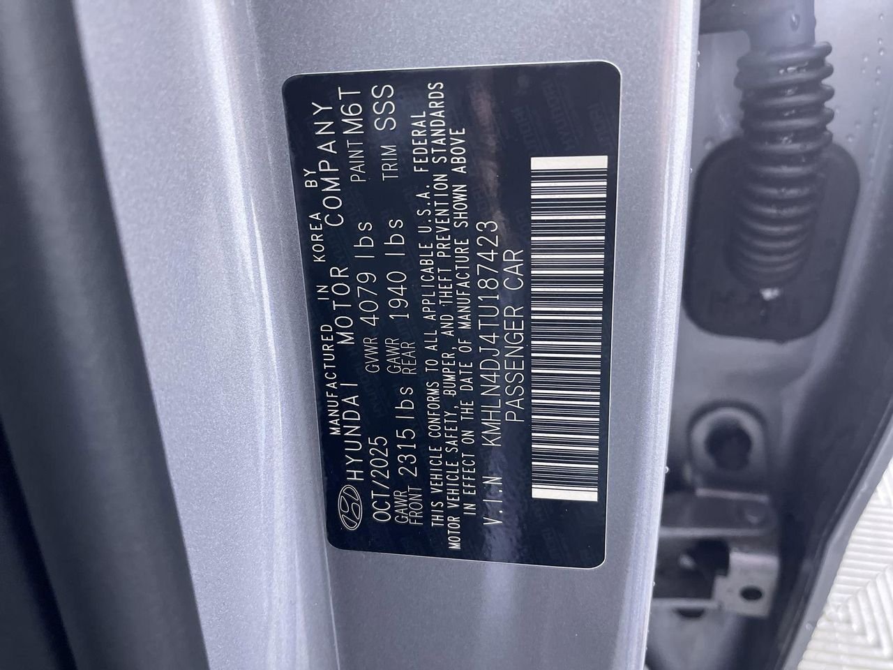 New 2026 Fluid Metal Hyundai Limited image 27