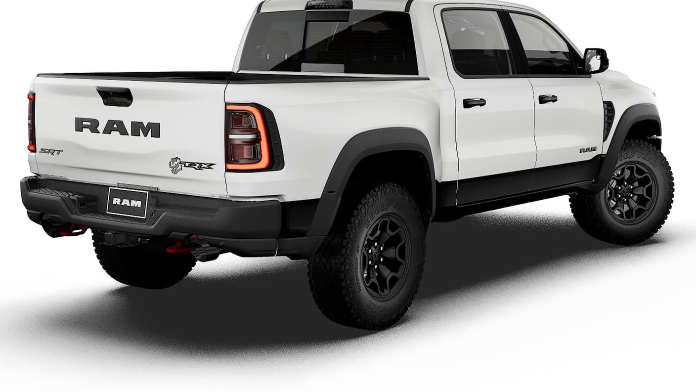 New 2027 Bright White Clear-Coat Exterior Paint RAM TRX image 2