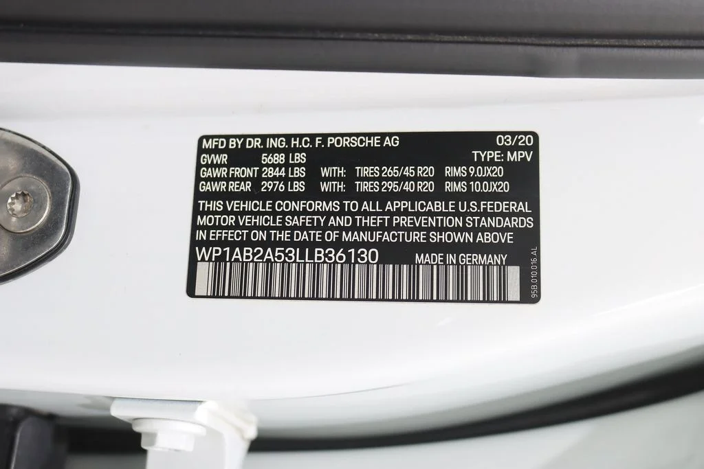 Used 2020 White Porsche S image 38