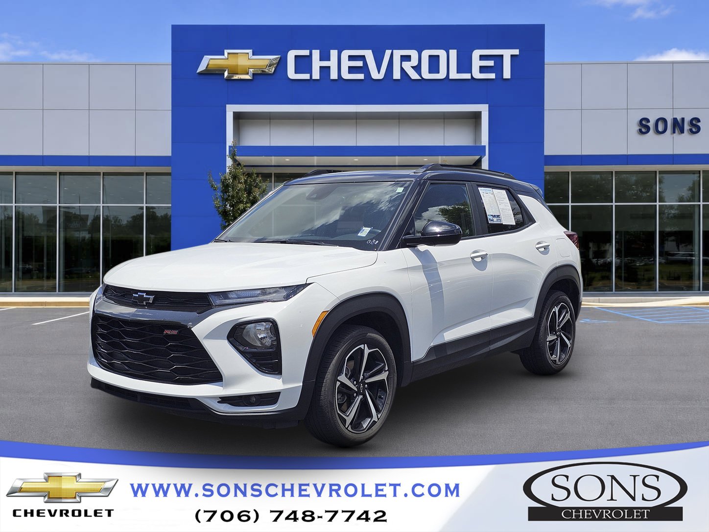 Used 2023 Summit White Chevrolet RS image 1