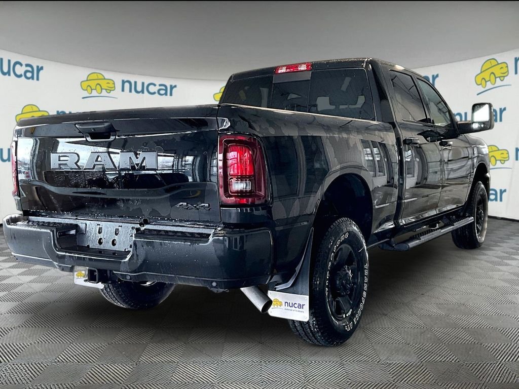 New 2026 Diamond Black Crystal Pearlcoat Ram Tradesman image 6