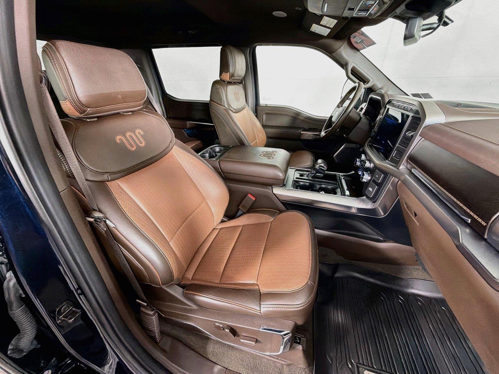 Used 2023 Antimatter Blue/Stone Gray Ford King Ranch image 30