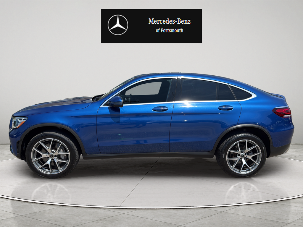 Used 2023 Blue Mercedes-Benz GLC 300 Coupe image 2