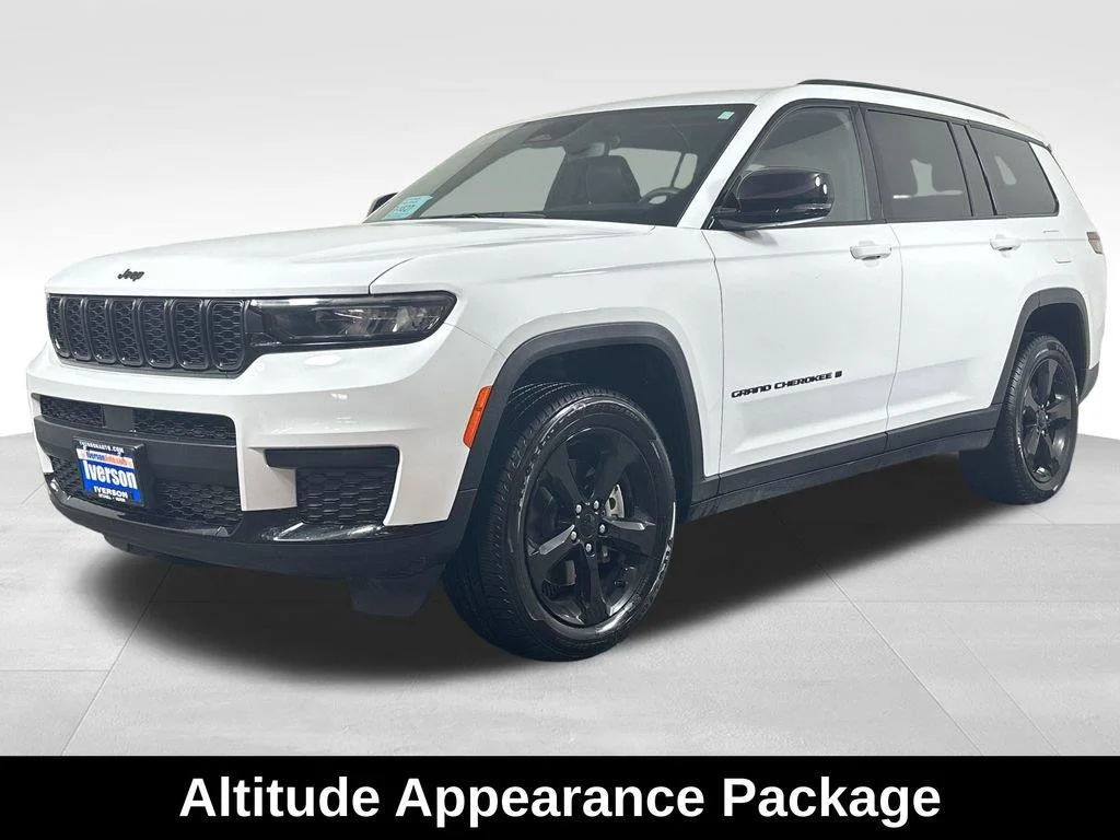 Used 2023 Bright White Clearcoat Jeep Altitude image 6
