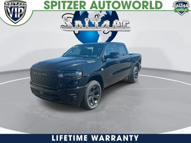 New 2026 Diamond Black Crystal Pearl-Coat Exterior Paint RAM Big Horn/Lone Star image 4