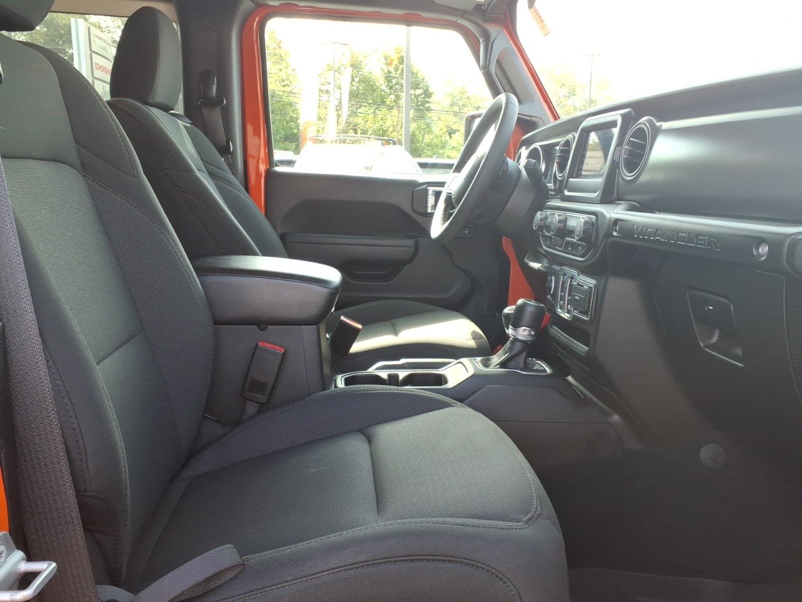 Certified Used 2023 Orange Jeep Sport S image 11