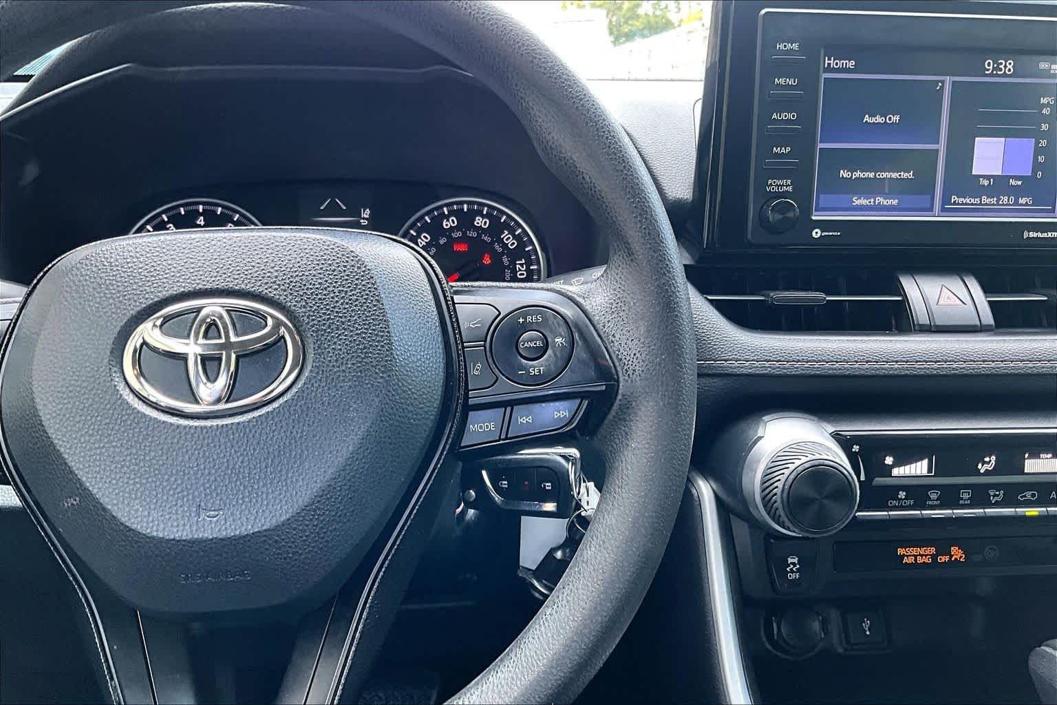 Used 2021 Silver Sky Metallic Toyota LE image 24