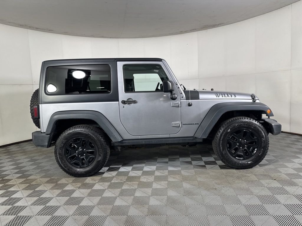Used 2015 Silver Jeep Willys Wheeler image 14