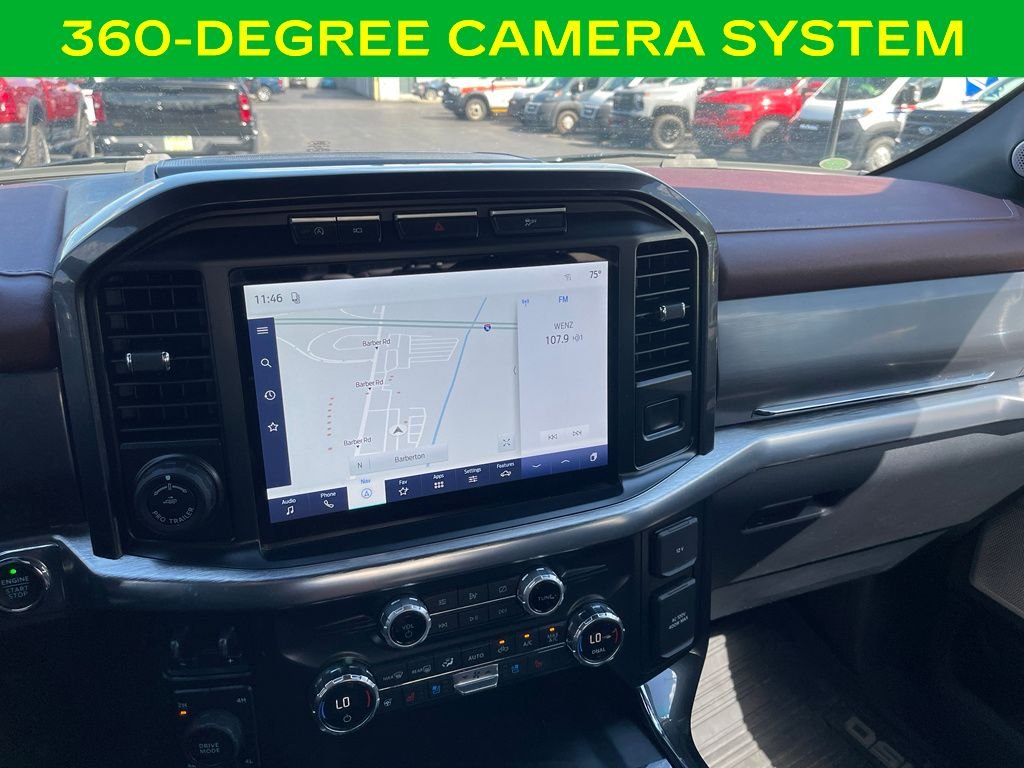 Used 2021 Agate Black Metallic Ford Lariat image 21