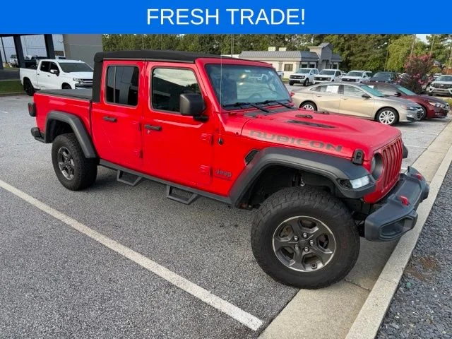 Used 2020 Red Jeep Rubicon image 1