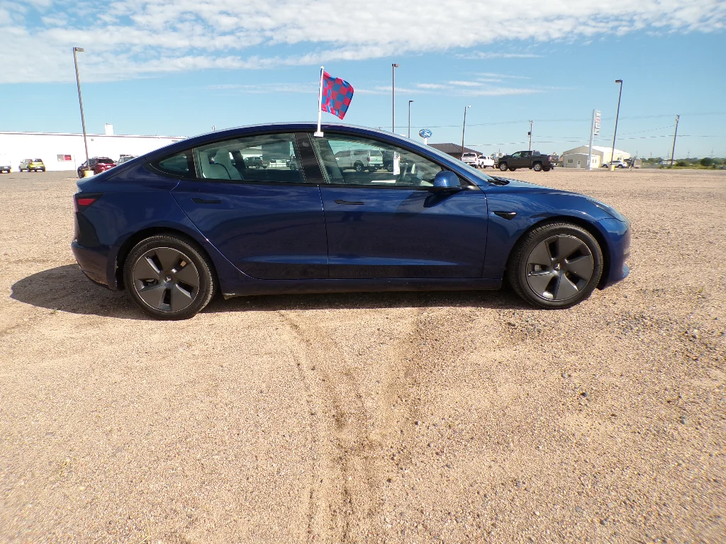 Used 2023 Deep Blue Metallic Tesla Long Range image 14