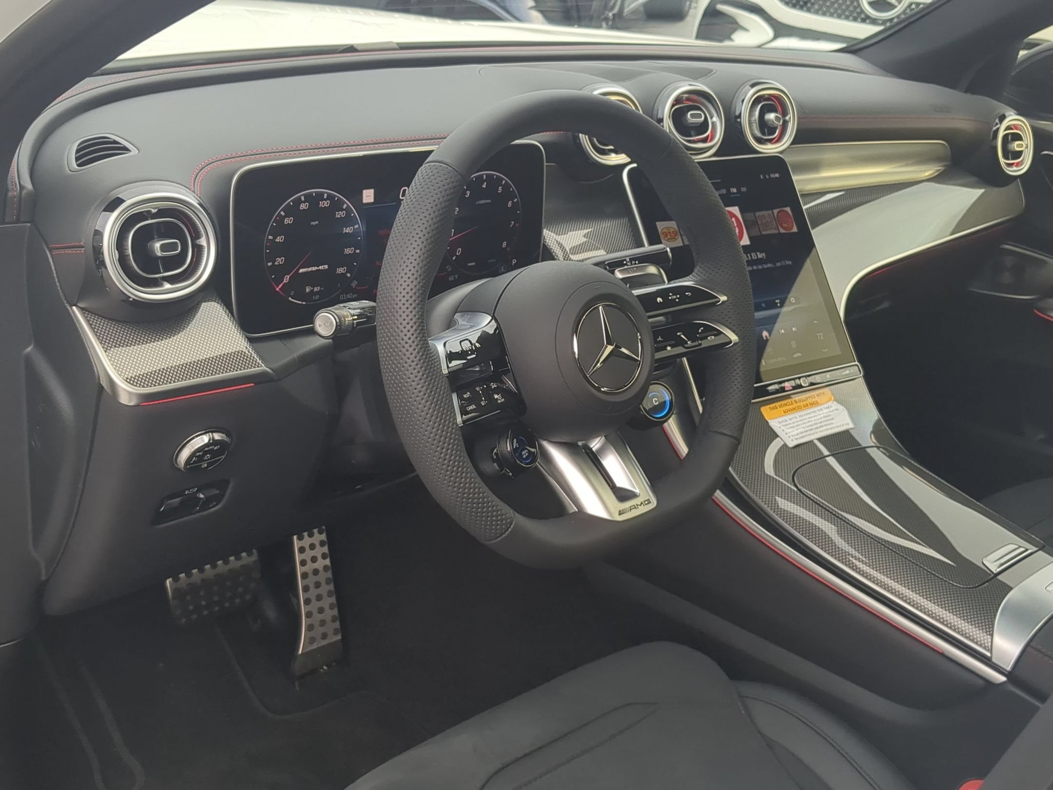 New 2026 Polar White Mercedes-Benz AMG® GLC 43 4MATIC Coupe image 47
