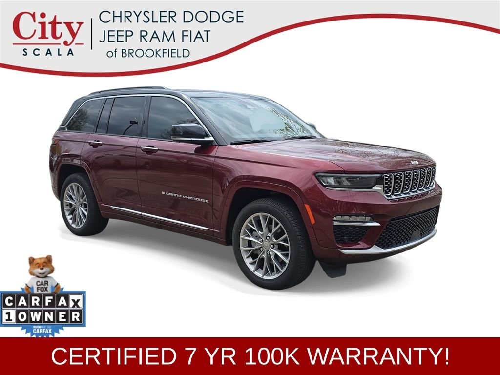 Used 2025 Red Jeep Summit image 1