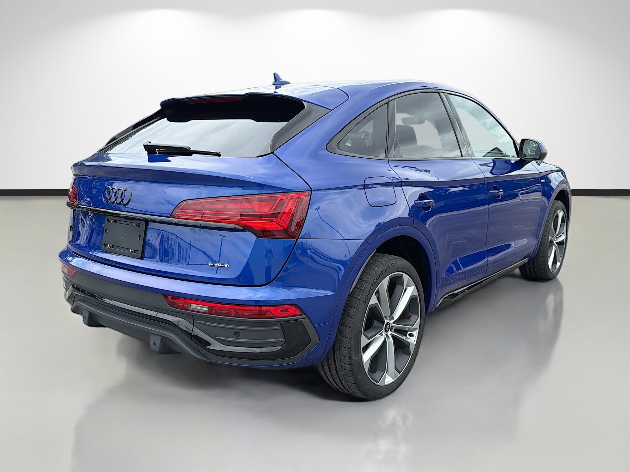 Certified Used 2023 Blue Metallic Audi S line Premium Plus image 3