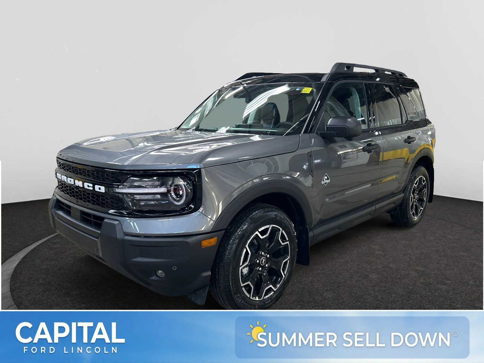 New 2026 Carbonized Grey Metallic Ford Outer Banks image 1