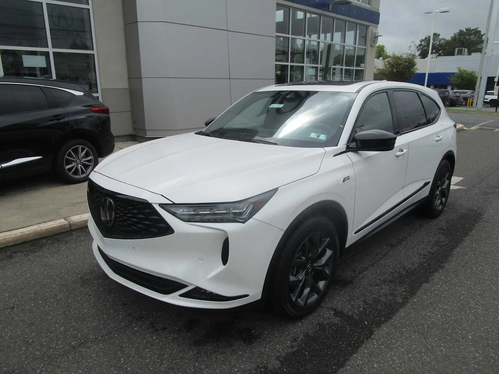 Certified Used 2023 Platinum White Pearl Acura w/A-Spec Package image 2