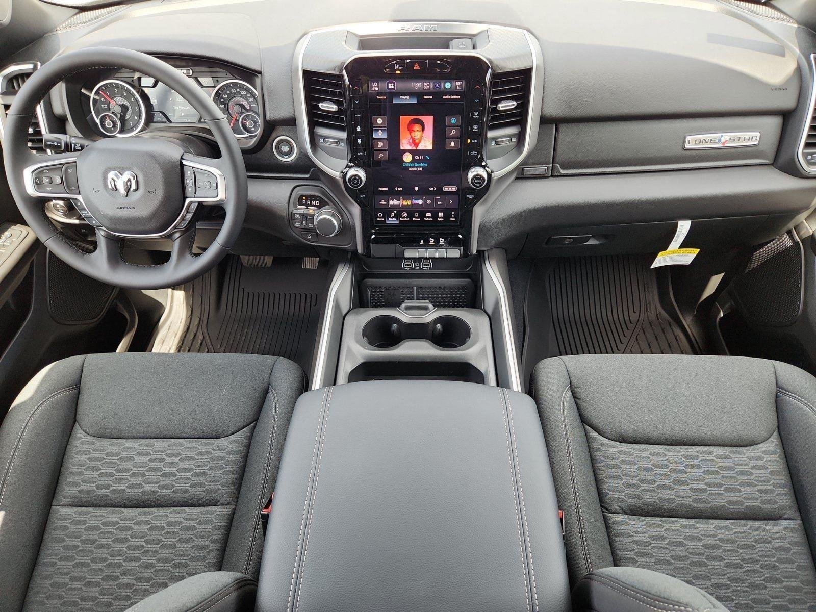 New 2026 Diamond Black Crystal Pearl-Coat Exterior Paint RAM Lone Star image 13