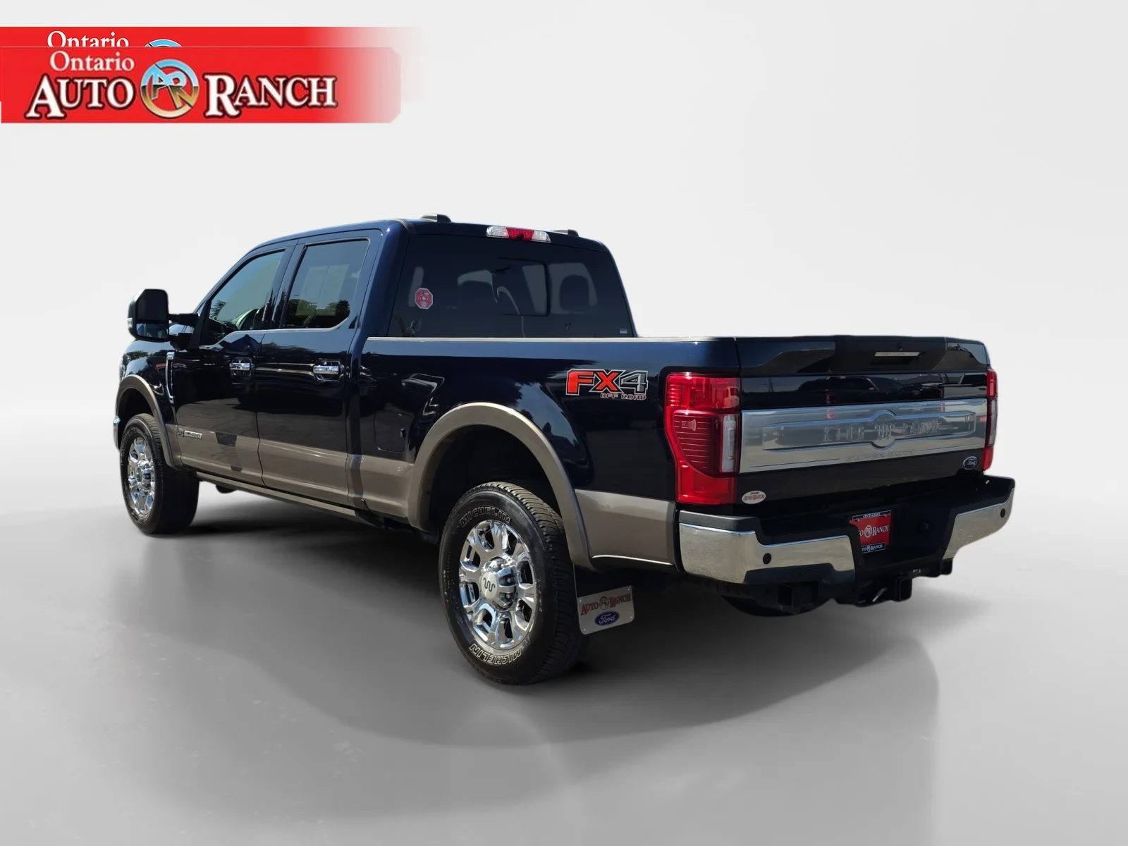Used 2022 Antimatter Blue Metallic Ford King Ranch image 3