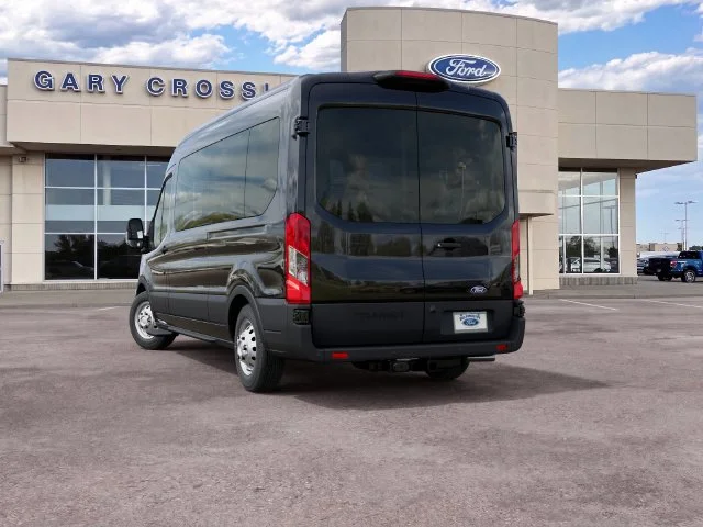 New 2027 Agate Black Metallic Ford Passenger Van XLT image 8