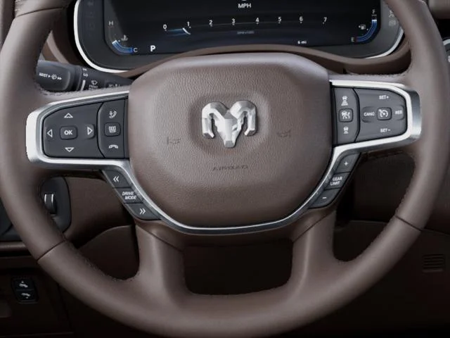 New 2026 Molten Red Pearl-Coat Exterior Paint RAM Laramie image 45