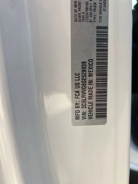 Used 2025 White Ram SLT image 8