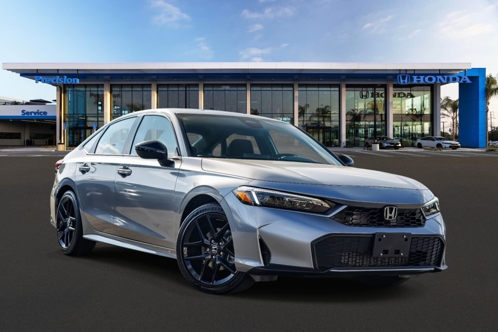 New 2026 Solar Silver Metallic Honda Sport image 1