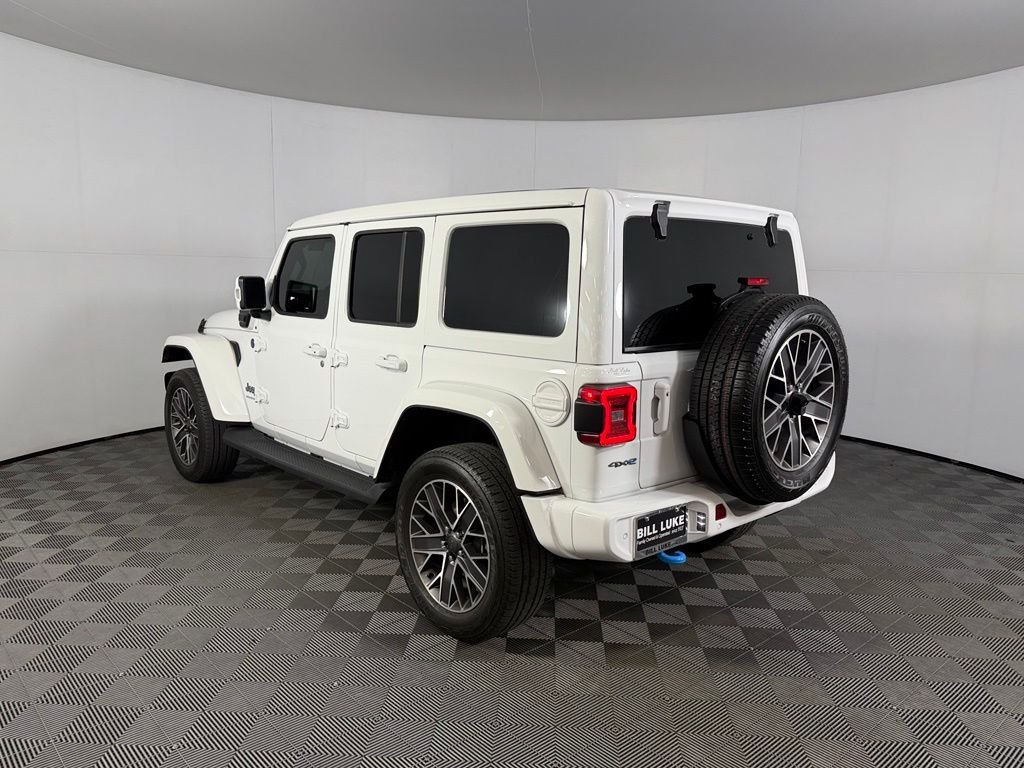 Certified Used 2023 White Jeep Sahara 4xe image 9