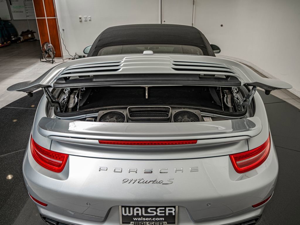 Certified Used 2014 Silver Porsche Turbo S image 55