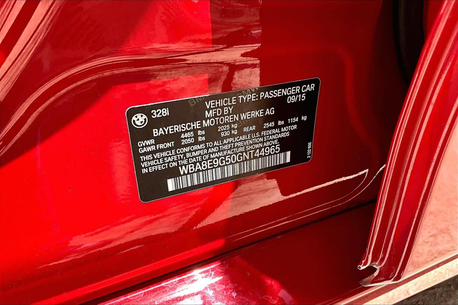 Used 2016 Melbourne Red Metallic BMW 328i image 34