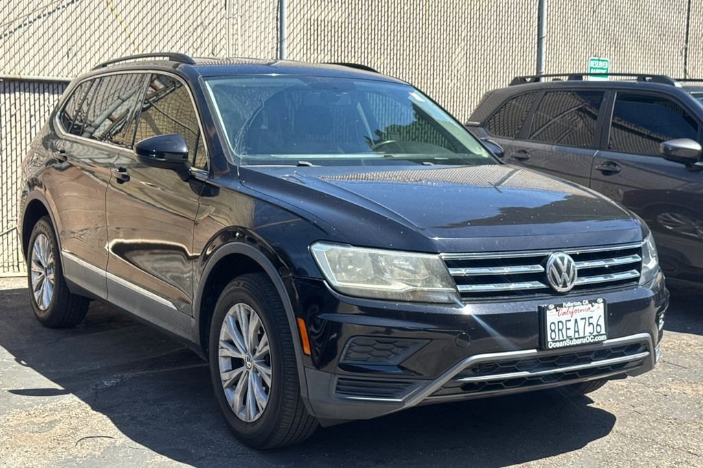 Used 2018 Volkswagen Tiguan SE with VIN 3VV3B7AX4JM073707 for sale in Fullerton, CA